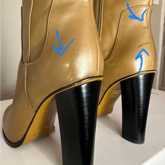 VINCE Over-the-Knee boots, cognac, size 9 - Picture 11 of 14